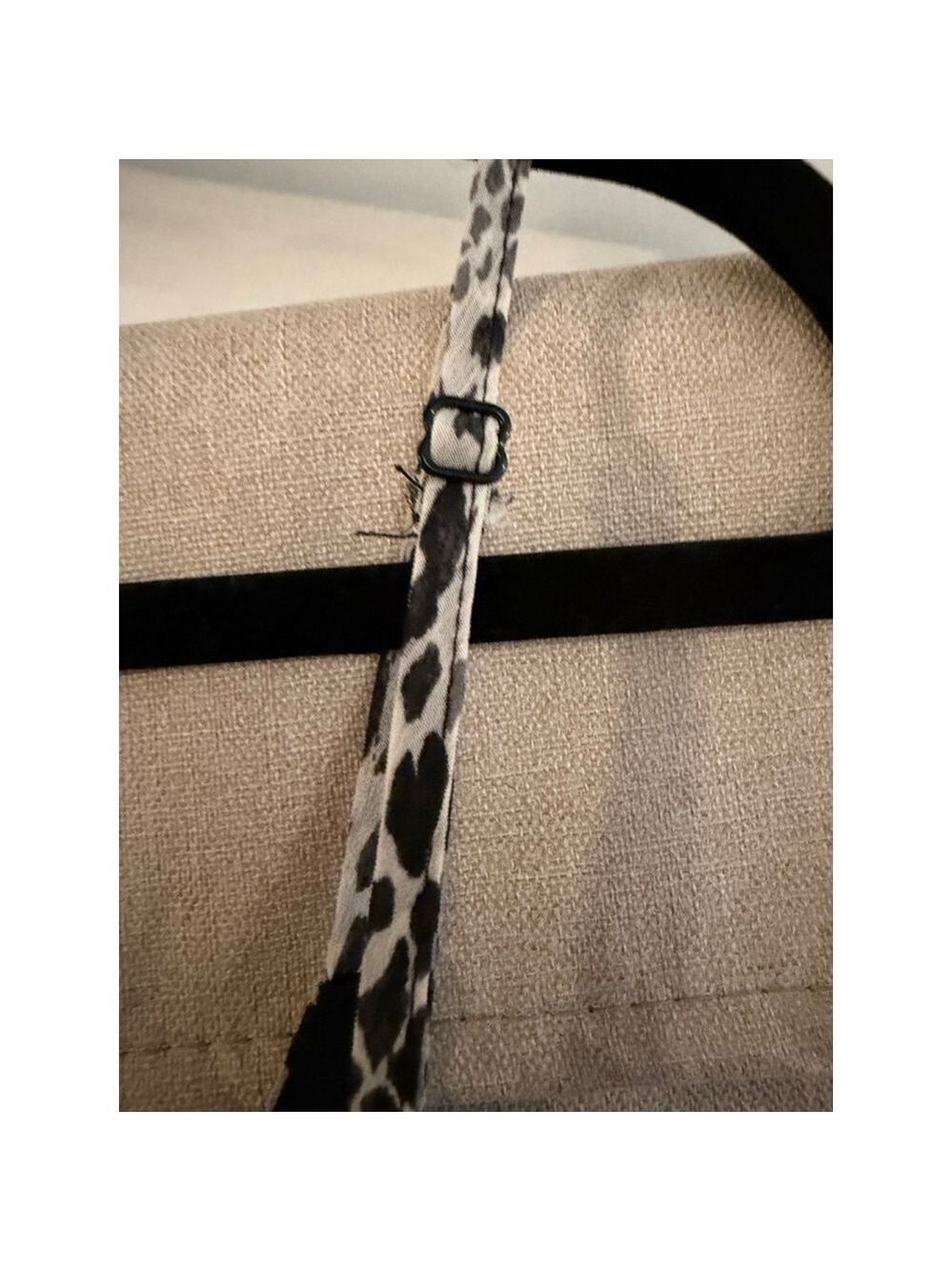 Do+Be Black & White Cheetah Print Bodysuit - Spandex Waist - Size Medium - NWT - Picture 4 of 8